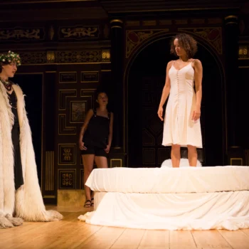 The Woman in the Moon onstage 28