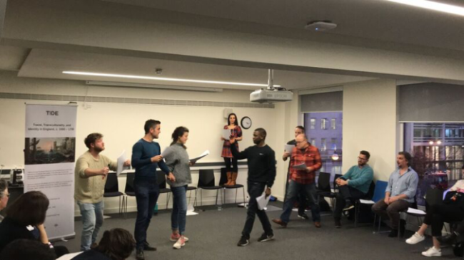 Audiences, Immigration and Belonging in Elizabethan Theatres: Putting the archive into performance 4